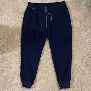 Figs Women Deep Blue Jogger Scrub Pants